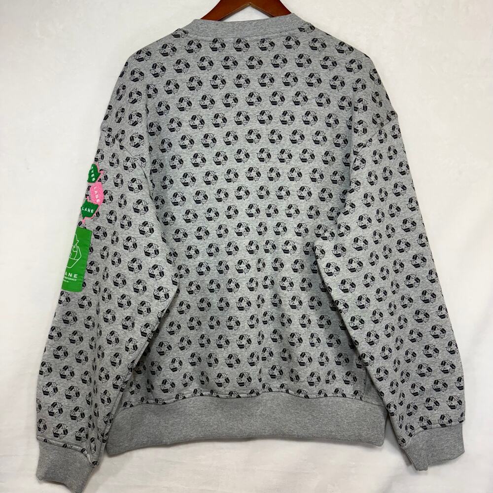 NWT Everlane L ReTrack Sweatshirt Oversized Recycled Earth Day Gray Soft $98 - Picture 7 of 13